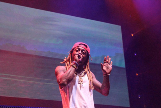 Lil Wayne Brings Out Chris Brown At 2016 Camp Flog Gnaw In Los Angeles
