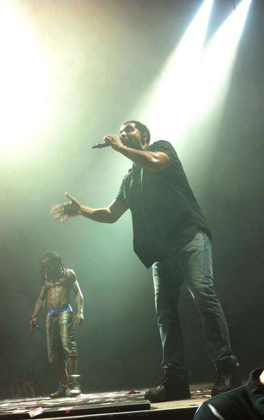 Lil Wayne Performs Live In Burgettstown Pennsylvania On His Joint Tour With Drake