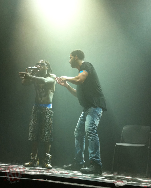 Lil Wayne Performs Live In Burgettstown Pennsylvania On His Joint Tour With Drake