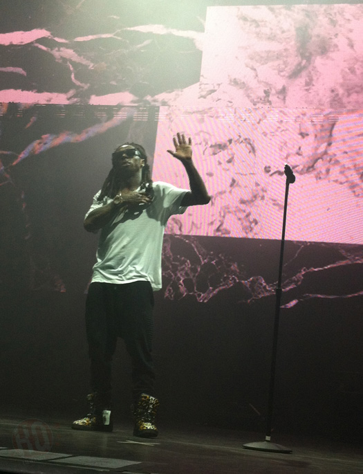 Lil Wayne Performs Live In Burgettstown Pennsylvania On His Joint Tour With Drake