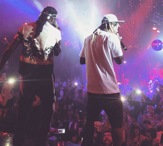 Lil Wayne Cancels 2018 Panorama Music Festival Set, Heads To STORY Nightclub Wearing A Walking Brace