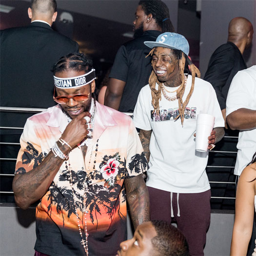 Lil Wayne Cancels 2018 Panorama Music Festival Set, Heads To STORY Nightclub Wearing A Walking Brace