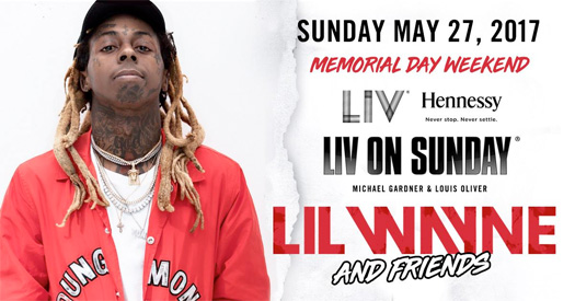Lil Wayne To Celebrate 2018 Memorial Day Weekend In Miami