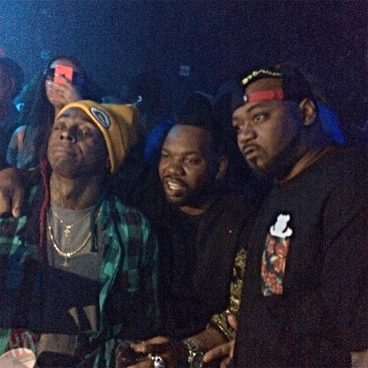 Lil Wayne Celebrates The Green Bay Packers Win At LIV Nightclub In Miami