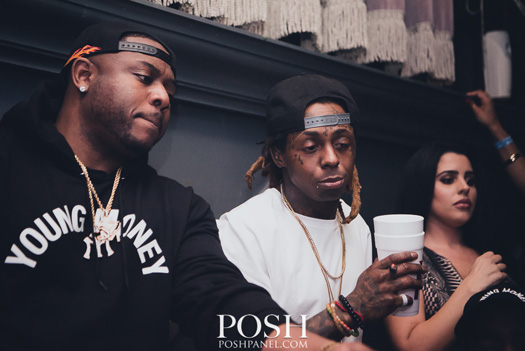 Lil Wayne Celebrates Cinco De Mayo At IVY Nightclub In Miami With His Young Money Artists