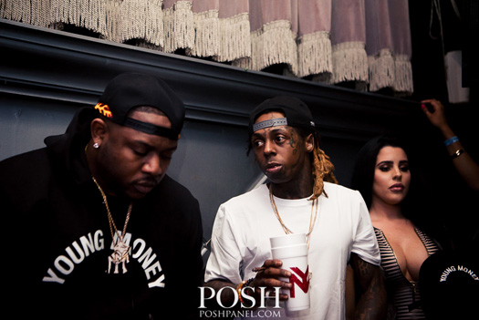 Lil Wayne Celebrates Cinco De Mayo At IVY Nightclub In Miami With His Young Money Artists