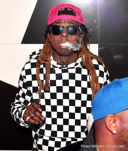 Lil Wayne Celebrates Duke Riley Signing To The Atlanta Falcons At Gold Room Nightclub