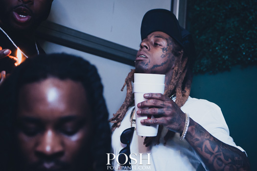 Lil Wayne Celebrates Independence Day Weekend At IVY Nightclub In Miami With His Young Money Artists