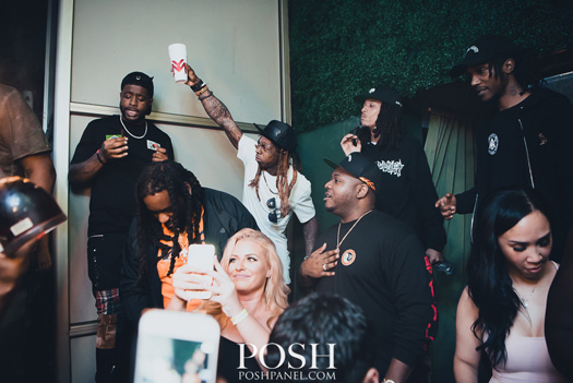 Lil Wayne Celebrates Independence Day Weekend At IVY Nightclub In Miami With His Young Money Artists