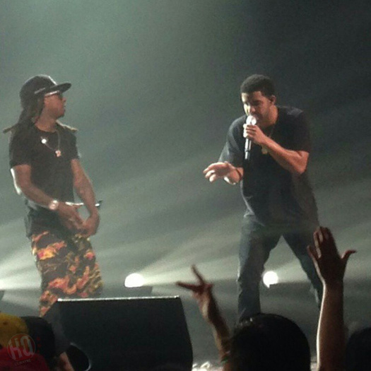 Lil Wayne & Drake Perform Live In Charlotte North Carolina On Their Joint Tour