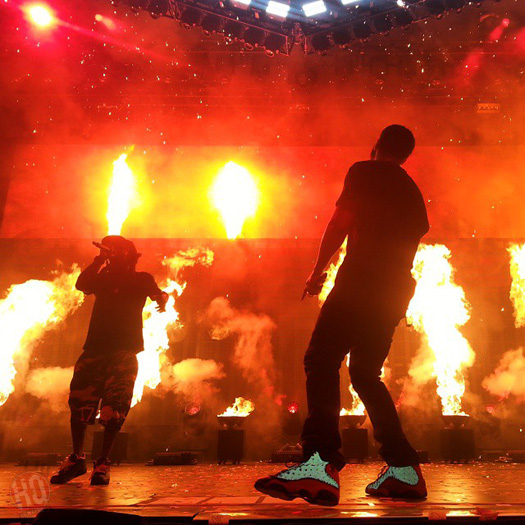 Lil Wayne & Drake Perform Live In Charlotte North Carolina On Their Joint Tour