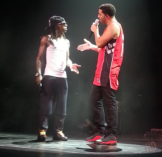 Lil Wayne & Drake Perform Live In Charlotte North Carolina On Their Joint Tour