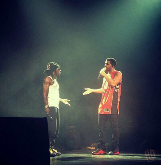 Lil Wayne & Drake Perform Live In Charlotte North Carolina On Their Joint Tour