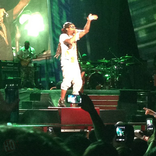 Lil Wayne Performs Live In Chicago On Americas Most Wanted Tour