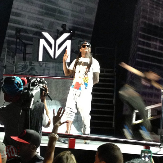 Lil Wayne Performs Live In Chicago On Americas Most Wanted Tour