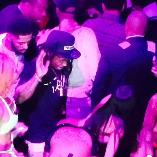 Lil Wayne Celebrated CIAA Weekend At CAMEO Nightclub In Miami