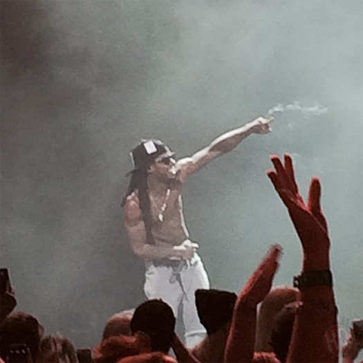 Lil Wayne Performs Live In Cincinnati Ohio On His Joint Tour With Drake