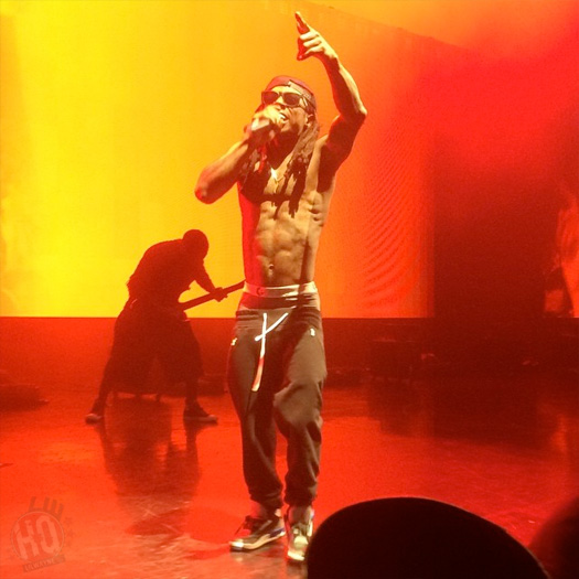 Lil Wayne Performs Live In Clarkston Michigan On His Joint Tour With Drake