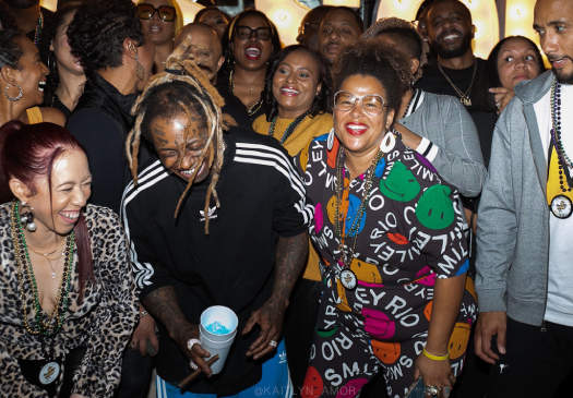 Lil Wayne Holds A Class Of 2000 Reunion With Former McMain High School Classmates