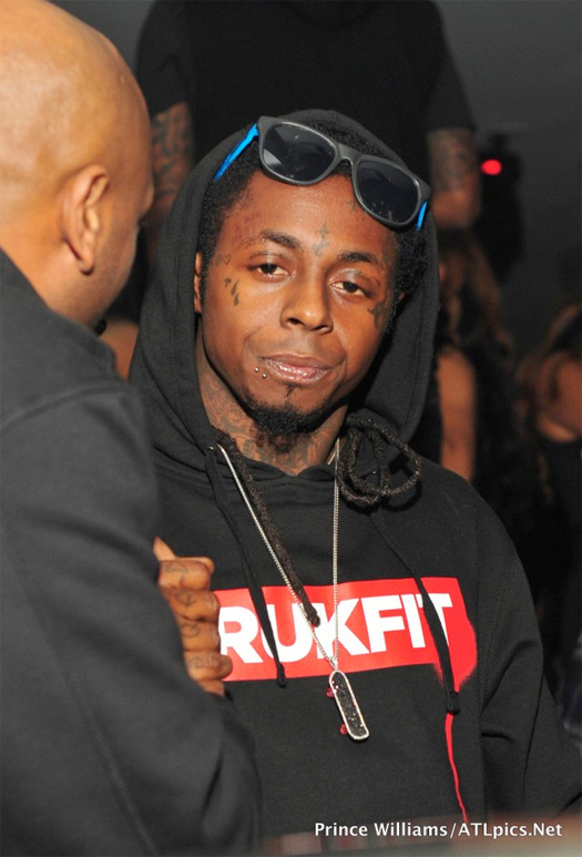 Lil Wayne Parties At Club Compound In Atlanta