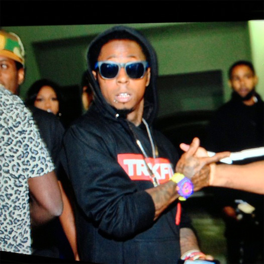 Lil Wayne Parties At Club Compound In Atlanta