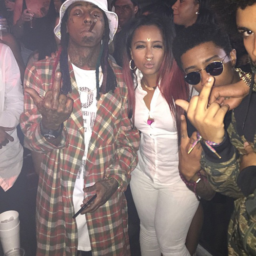 Lil Wayne Parties At Compound Nightclub In Atlanta Before His Tour Bus Gets Shot At