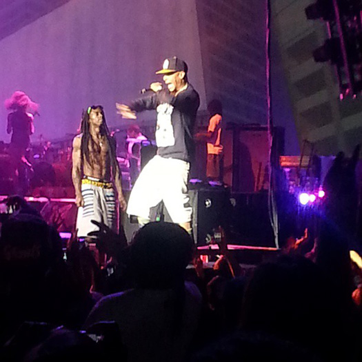 Lil Wayne Performs Live In Concord On Americas Most Wanted Tour