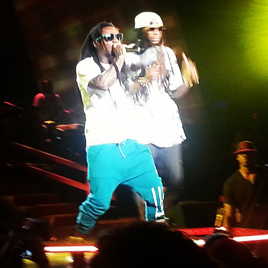 Lil Wayne Performs Live In Concord On Americas Most Wanted Tour