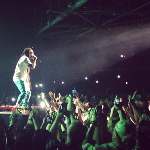 Lil Wayne Performs Live In Concord On Americas Most Wanted Tour