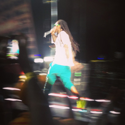 Lil Wayne Performs Live In Concord On Americas Most Wanted Tour