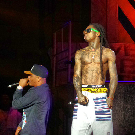 Lil Wayne Performs Live In Concord On Americas Most Wanted Tour