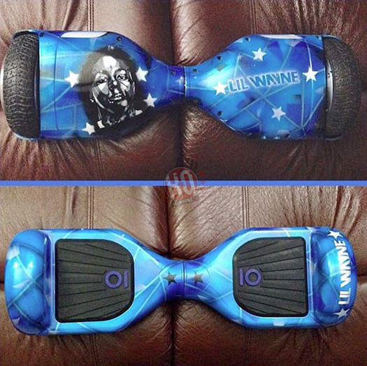 Lil Wayne Presented With His Very Own Customized Hoverboard