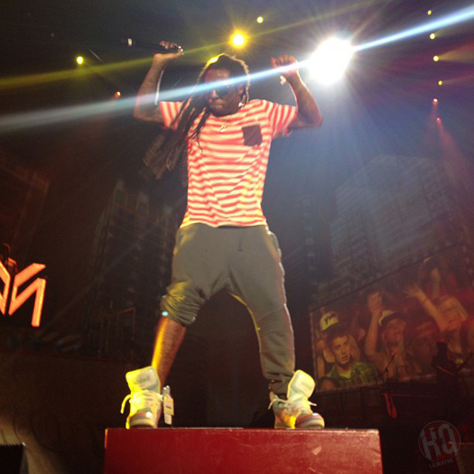 Lil Wayne Performs Live In Dallas On Americas Most Wanted Tour