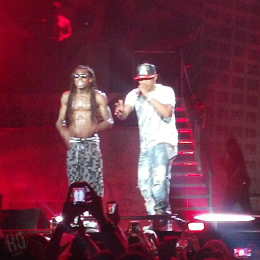 Lil Wayne Performs Live In Dallas On Americas Most Wanted Tour