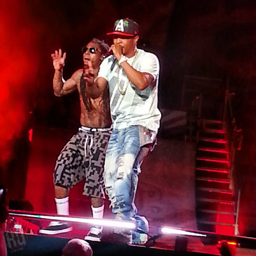 Lil Wayne Performs Live In Dallas On Americas Most Wanted Tour