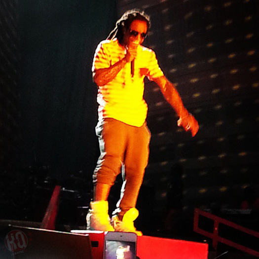 Lil Wayne Performs Live In Dallas On Americas Most Wanted Tour