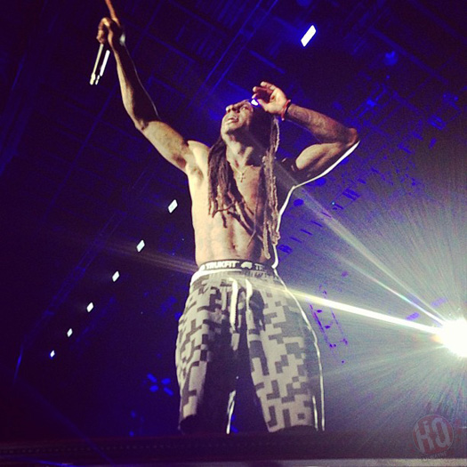 Lil Wayne Performs Live In Dallas On Americas Most Wanted Tour