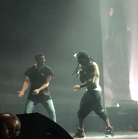 Lil Wayne & Drake Perform Live In Dallas Texas On Their Joint Tour