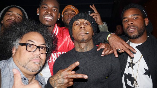 Lil Wayne Chills At Dave & Busters, Attends Rick Ross Album Release Party & Goes Skating