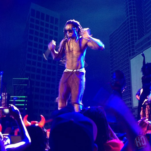 Lil Wayne Performs Live In Denver On Americas Most Wanted Tour