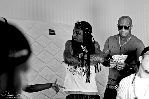 Behind The Scenes Of Lil Wayne & Detail No Worries Video Shoot