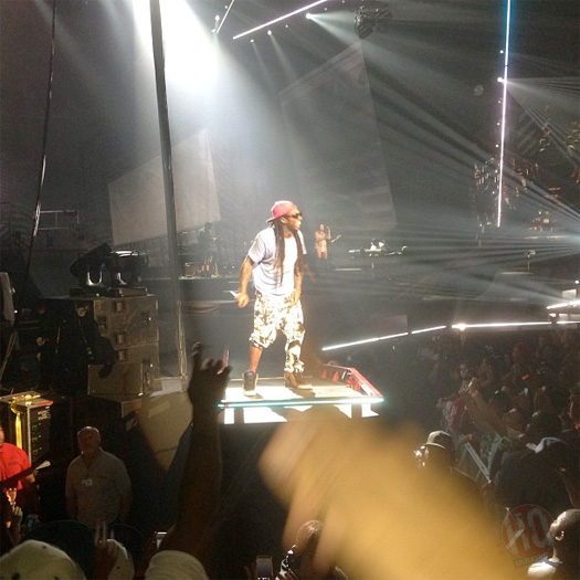 Lil Wayne Performs Live In Detroit On Americas Most Wanted Tour