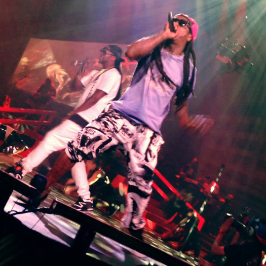 Lil Wayne Performs Live In Detroit On Americas Most Wanted Tour