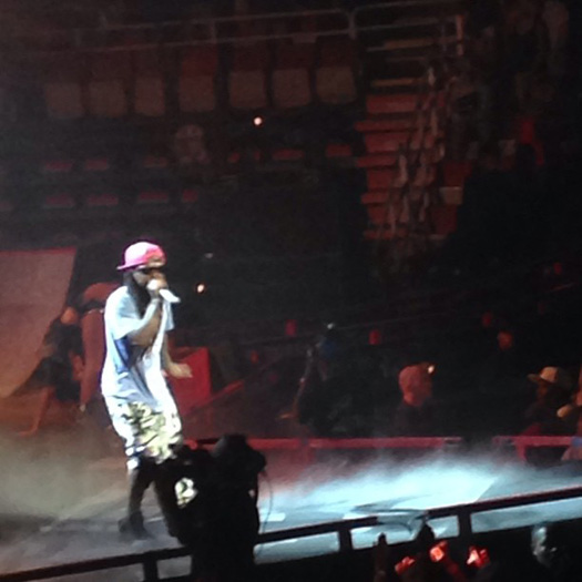 Lil Wayne Performs Live In Detroit On Americas Most Wanted Tour