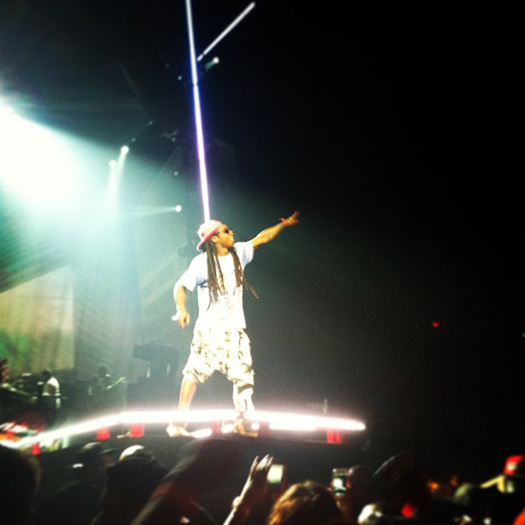 Lil Wayne Performs Live In Detroit On Americas Most Wanted Tour