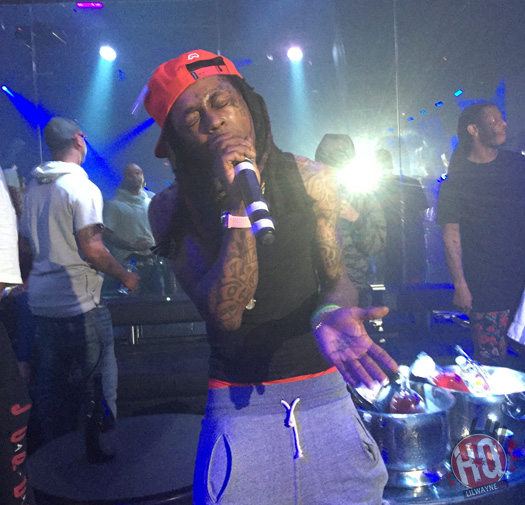 Lil Wayne Disses Young Thug & Rich Gang During Performance At Freelons Bar & Groove