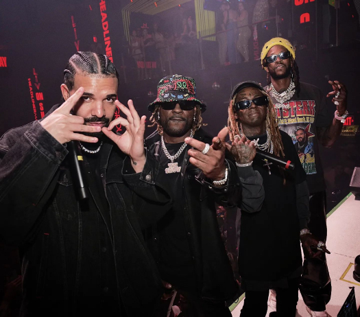 Lil Wayne, Drake & 2 Chainz Perform Live At LIV In Miami For DJ Stevie J Birthday