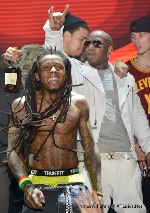 Lil Wayne, Drake & Birdman Attend All-Star Party In Houston