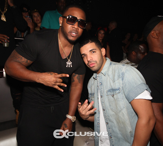 Lil Wayne Celebrates Drake Birthday At STORY Nightclub With The Game & Fabolous