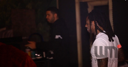 Lil Wayne, Drake & Detail Work On Music At The YOLO Estate